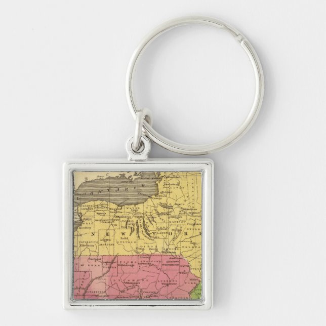 Middle States 3 Key Ring (Front)