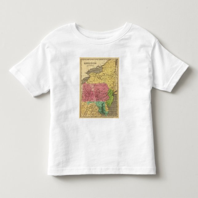 Middle States 3 Toddler T-Shirt (Front)