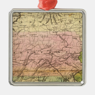 Middle States Metal Tree Decoration