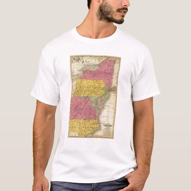 Middle States, USA T-Shirt (Front)