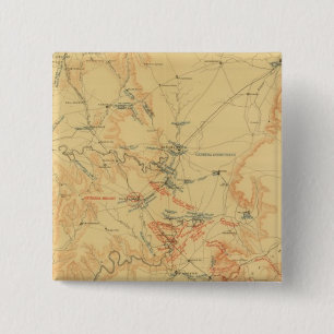 Middle Tennessee Campaign 15 Cm Square Badge