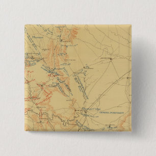 Middle Tennessee Campaign 15 Cm Square Badge