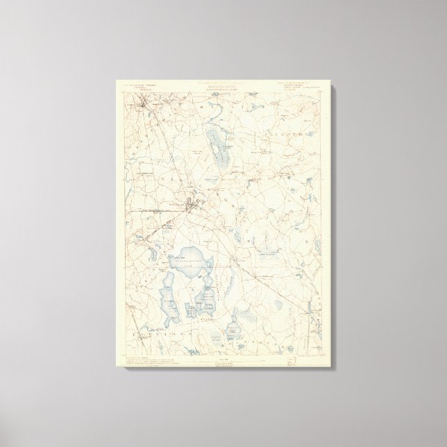 Middleborough, Massachusetts Canvas Print (Front)