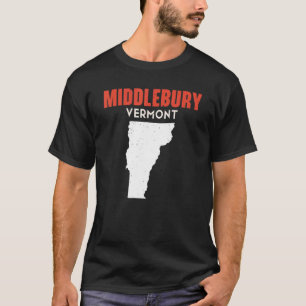 Middlebury Vermont USA State America Travel Vermon T-Shirt