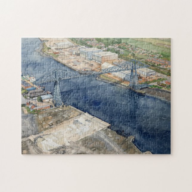 Middlesborough Transporter Bridge Jigsaw Puzzle (Horizontal)