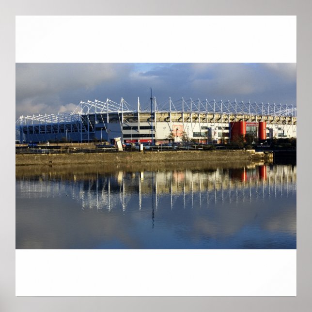 Middlesbrough Riverside Stadium Print (Front)