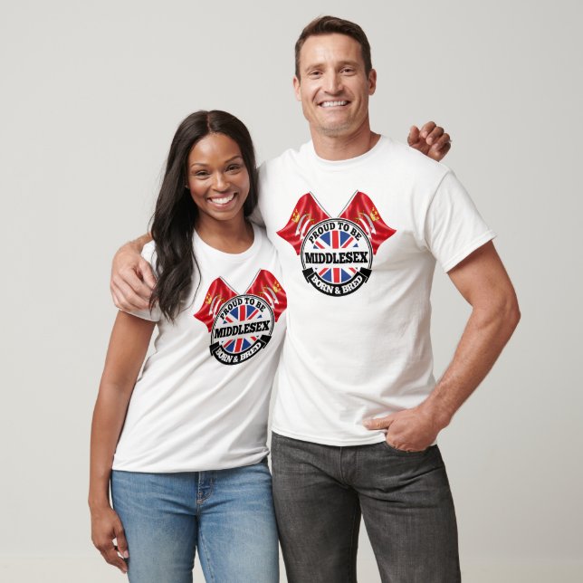 Middlesex Born and Bred T-Shirt (Unisex)
