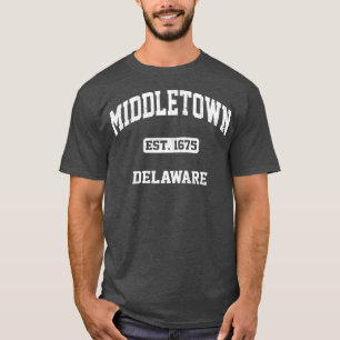 Middletown Delaware DE vintage State Athletic styl T-Shirt