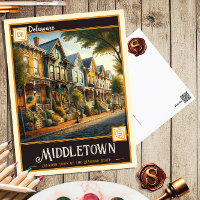 Middletown, Delaware | Vintage Postcard