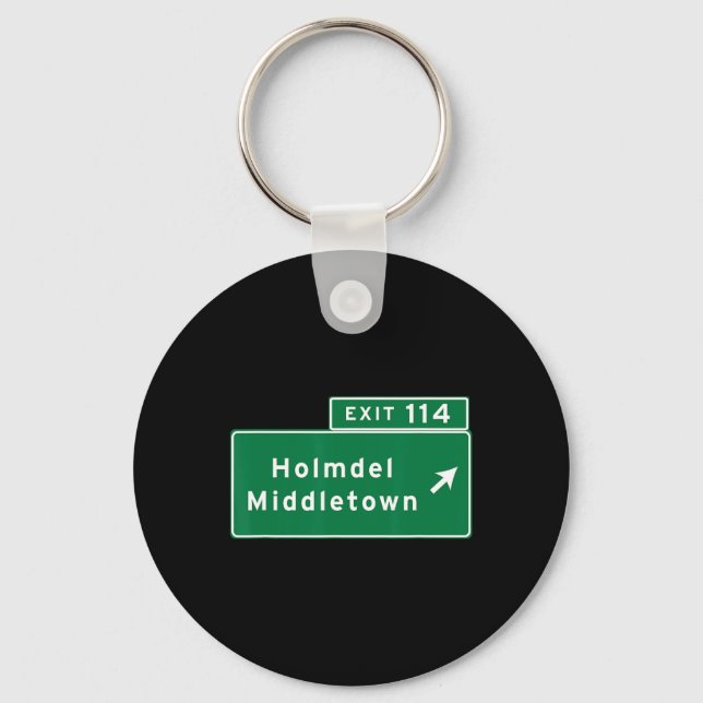 Middletown Holmdel Nj New Jersey Garden State Park Key Ring (Front)