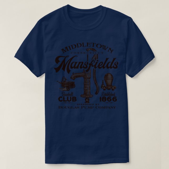 Middletown Mansfields T-Shirt (Design Front)
