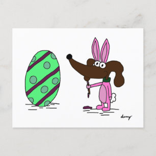 Midge "Egg-cellent Easter" Postcard - Customisable