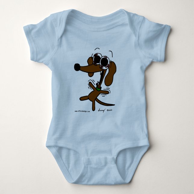 Midge Freakin' Out Infant Creeper (Front)