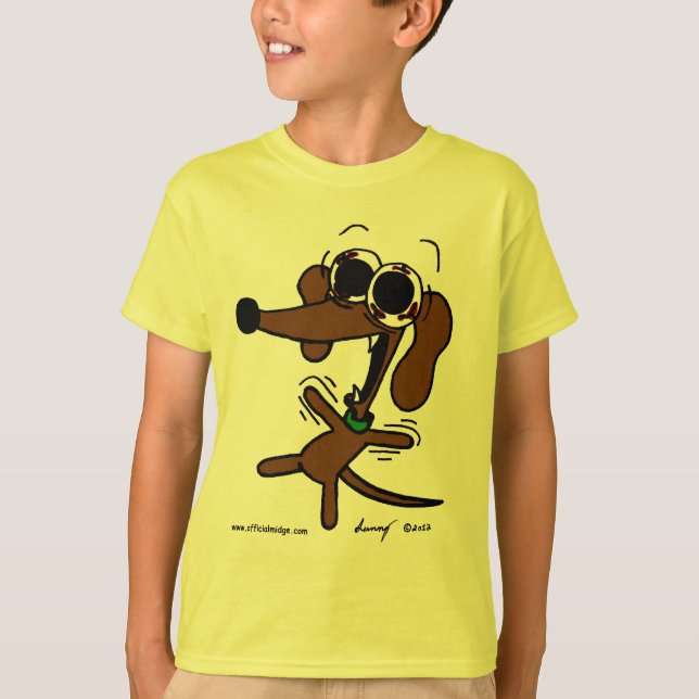 Midge Freakin' Out Kids Basic T-Shirt (Front)