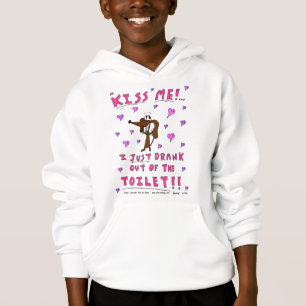 Midge "KISS ME" Kids Hooded Sweatshirt