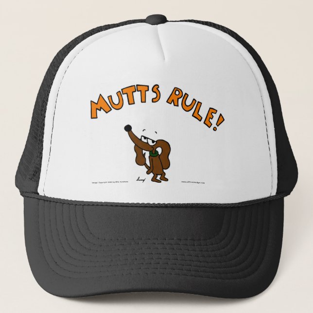 Midge MUTTS RULE Hat (Front)