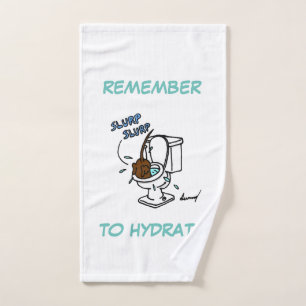 Midge "Remember to Hydrate" Hand Towel