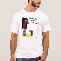 Midge "Stuck In The Piddle With You" Adult Basic T