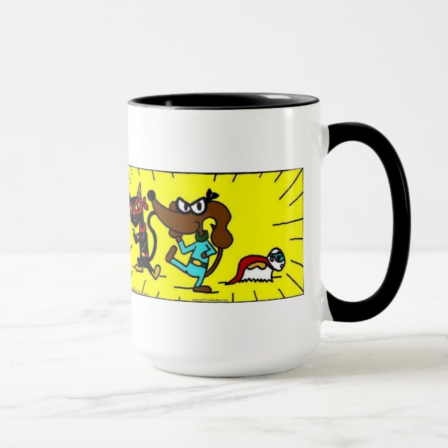 Midge Superhero Trio Mug (Right)