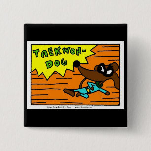 Midge TAEKWON-DOG Button
