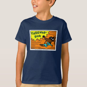 Midge "TAEKWON-DOG" Kids Dark T-Shirt
