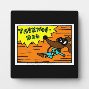 Midge TAEKWON-DOG Plaque