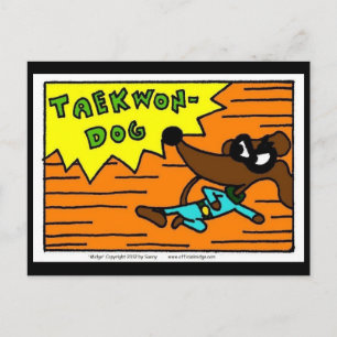 Midge TAEKWON-DOG Postcard