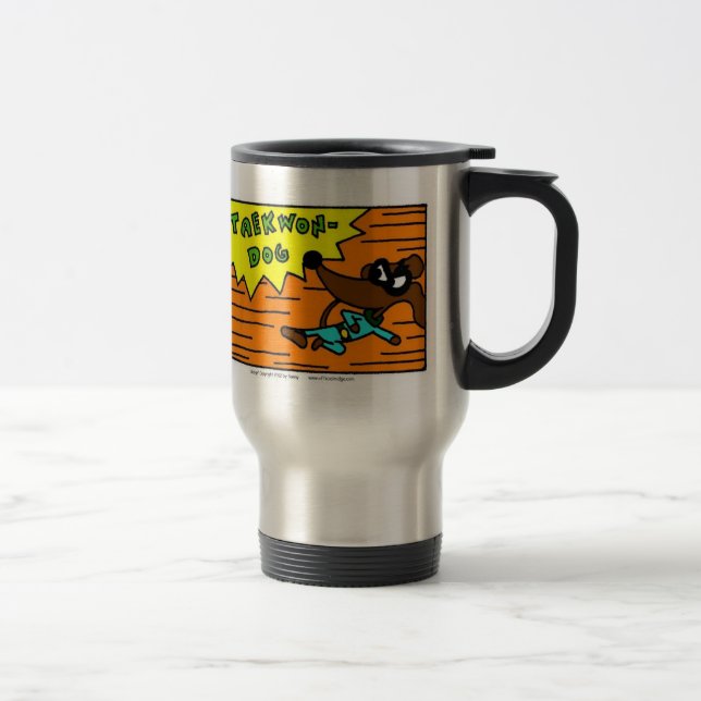 Midge TAEKWON-DOG Travel Mug (Right)