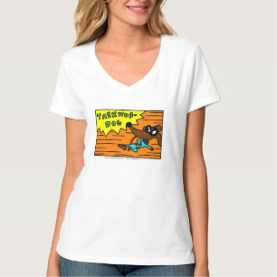 Midge "TAEKWON-DOG" Womens V-Neck T-Shirt