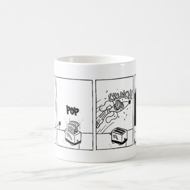 Midge "Toast shark" Comic Mug (Center)