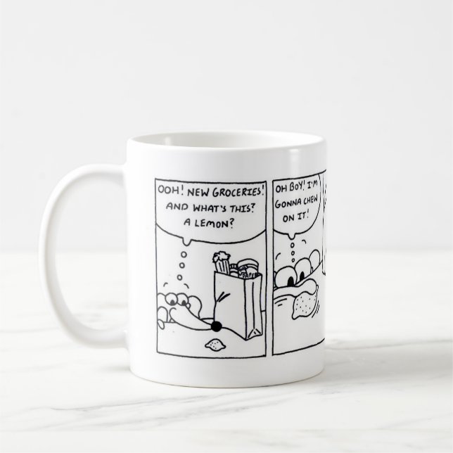 Midge "When Life Gives You Lemons" Comic Mug (Left)