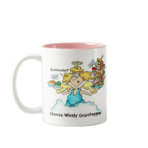 Midge's Choose Wisely Humourous Mug - Two Toned