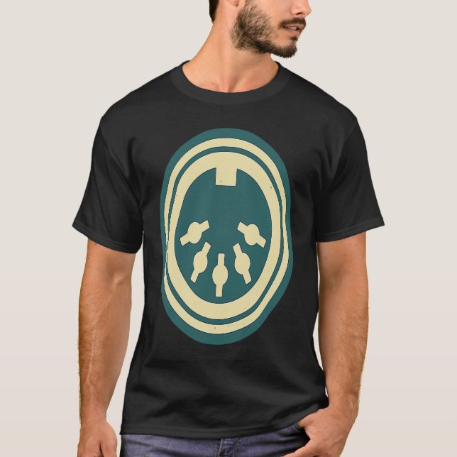 MIDI VST Electronic Music Producer Studio DAW Modu T-Shirt (Front)