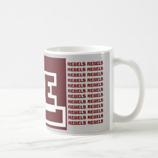Midland Lee Rebel Football Coffee Cup