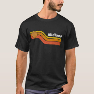 Midland - Vintage Men Women 70s 80s Graphic Cool R T-Shirt