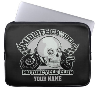Midlife Cruisers MC custom laptop sleeve