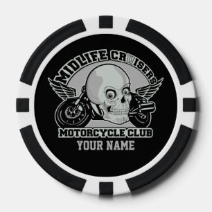 Midlife Cruisers MC custom poker chips