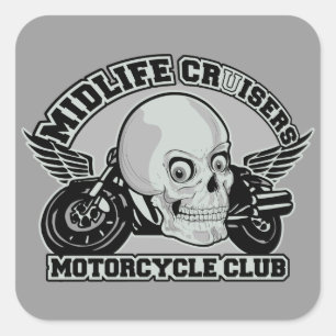 Midlife Cruisers MC custom stickers