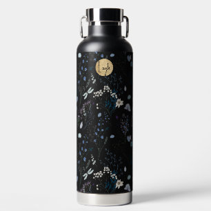 Midnght Mystery Garden Water Bottle
