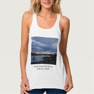 Midnight Alaska Sunset Tank Top