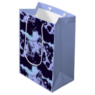 Midnight Angel Blue Medium Gift Bag