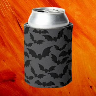 Midnight Bat Swarm Beverage Cooler – Dark Grey