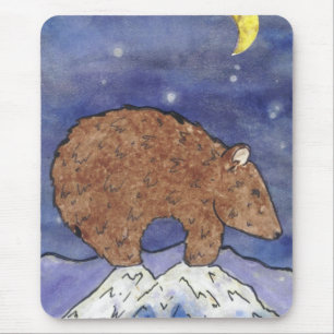 Midnight Bear Mouse Pad