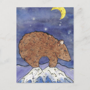 Midnight Bear Postcard