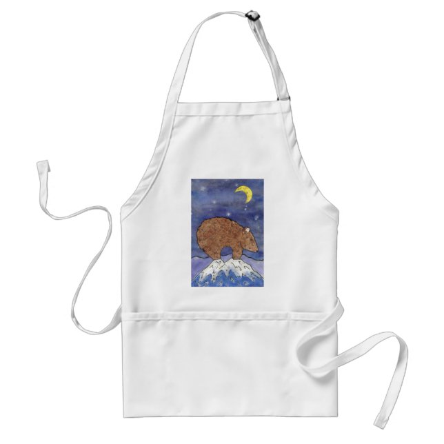 Midnight Bear Standard Apron (Front)
