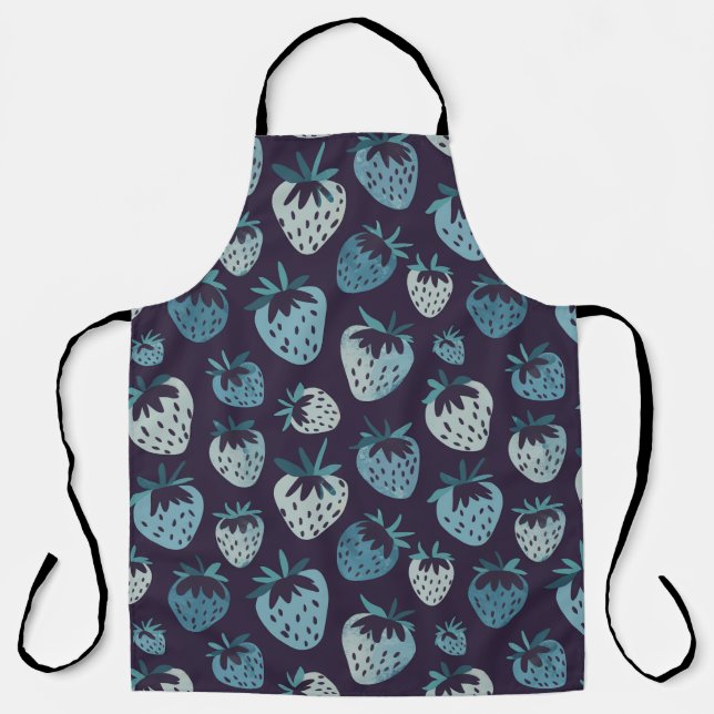 "Midnight Berry Delight" Apron (Front)