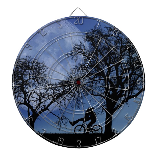 Midnight Bike Ride Dartboard (Front)