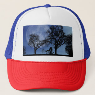 Midnight Bike Ride Trucker Hat