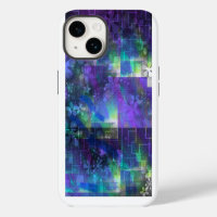 Midnight Bloom iPhone 14 Case - Floral abstract