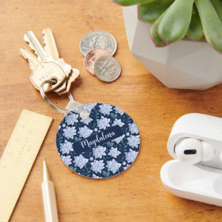Midnight Bloom -  Key Ring